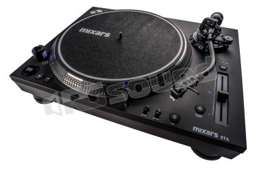 STA giradischi professionale braccio curvo con 2 RCA Mixars