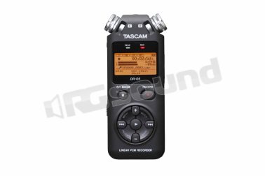 DR-05 registratore portatile MP3 e WAV con qualità 96-kHz/24-bit TASCAM