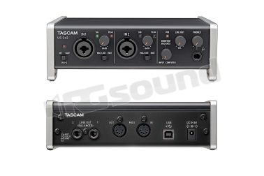 US-2x2TP kit ministudio con scheda US-2X2 TASCAM