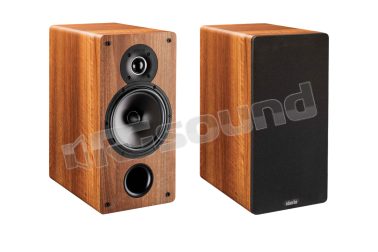 TESI 261 L diffusore a 2 vie da scaffale - finitura vinile noce Indiana Line