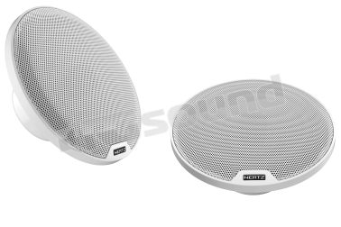 HEX 6.5 C-W Coassiali marini 165mm con griglia classica - Finitura Bianca Hertz