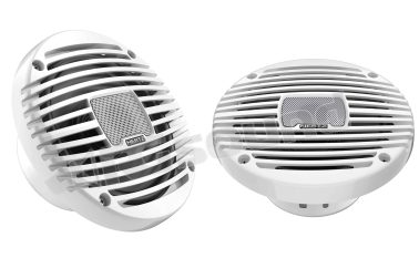 HEX 6.5 M-W Coppia di coassiali marini 165mm con griglia finitura bianca Hertz