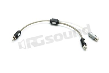 FTF 030.2 Adattatore Y RCA 1 maschio - 2 femmine Connection Integrated Solution