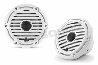 M6-650X-C-GwGw coassiali 165mm finitura bianca, griglia classica JL Audio