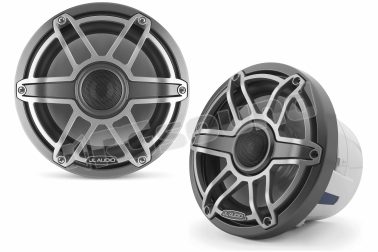 M6-880X-S-GmTi coassiali 224mm finitura titanio, griglia sportiva JL Audio