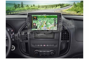 X902D-V447 monitor 9'' per Mercedes Vito - con navigazione, Bluetooth, tuner DAB+, Apple CarPlay e Android Auto Alpine