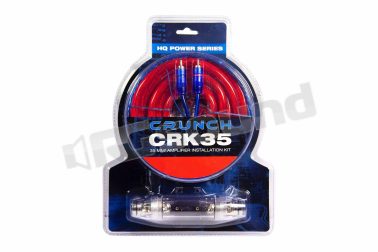 CRK35 Kit di collegamento amplificatore - Set di cavi 5 m con cavo RCA Crunch