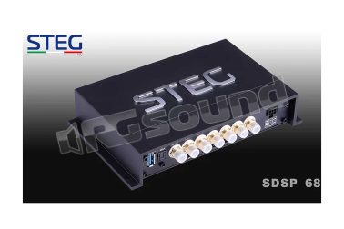 DSP68 processore di segnale digitale con 6 ingressi e 8 uscite Steg