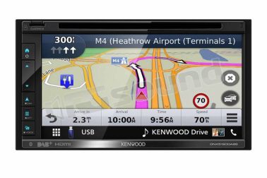 DNX5190DABS Monitor 2 Din con display 6.8” DAB, Apple CarPlay e Android Auto Kenwood