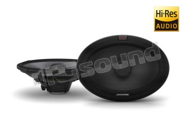 R-S69.2 Coassiali 6x9'' a due vie con adattatori e griglie Alpine