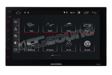 M-AN700 Schermo da 7" con telaio 2 DIN Macrom