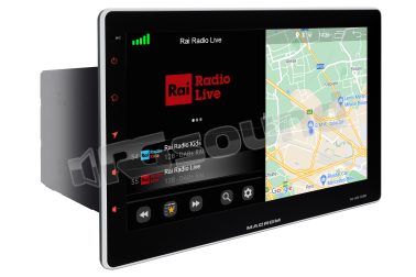 M-AN1000 grande monitor 10'' con sistema operativo Android e Netflix Macrom