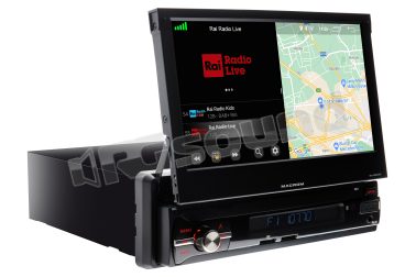 M-AN6560 monitor motorizzato con sistema operativo Android 10 e app Netflix inclusa Macrom