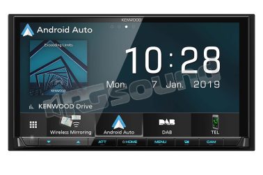 DMX8019DABS Apple Carl Play wireless, Android Auto, Bluetooth, USB Kenwood