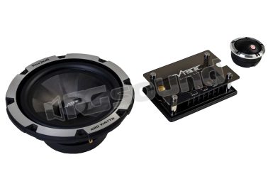 BLACKDEATH6C-V6 sistema a 2 vie con woofer da 165mm e una potenza massima di 420 W VIBE British Audio