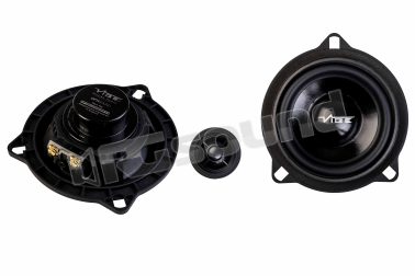 OPTISOUNDBMW4-V4 kit a 2 vie 10cm per BMW Serie 1E / 3 VIBE British Audio
