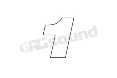 AT1 numero 1 adesivo per pneumatico Simoni Racing