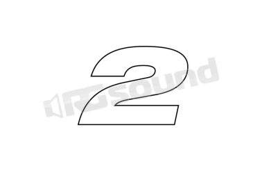 AT2 numero 2 adesivo per pneumatico Simoni Racing