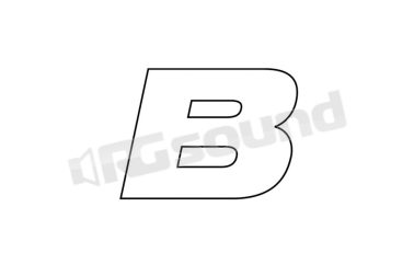 ATB lettera B adesiva per pneumatico Simoni Racing
