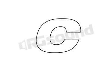 ATC lettera C adesiva per pneumatico Simoni Racing