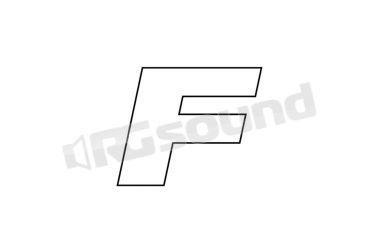 ATF lettera F adesiva per pneumatico Simoni Racing