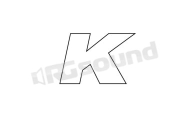 ATK lettera K adesiva per pneumatico Simoni Racing