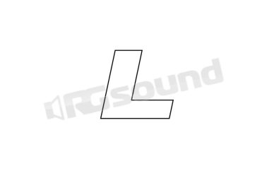 ATL lettera L adesiva per pneumatico Simoni Racing