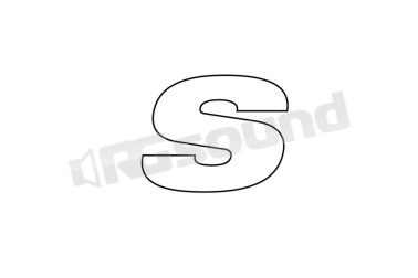 ATS lettera S adesiva per pneumatico Simoni Racing