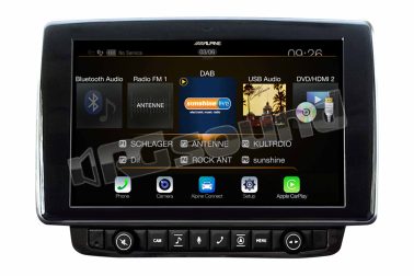 X903D-DU Monitor 9" con navigazione per Ducato III, Jumper II e Boxer II Alpine