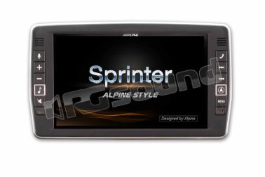X903D-S906 Display 9" Navigazione iGo Primo, Apple CarPlay, Android Auto per Mercedes Sprinter Alpine