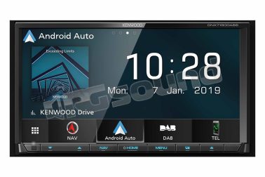 DNX7190DABS monitor 7'' con navigazione, Bluetooth, Apple CarPlay, Android Auto - 3 anni di aggiornamento mappe gratuiti Kenwood