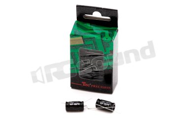 52-NP10 condensatori elettrolitici 10 microfarad non polarizzati - 2pz Tecprecision