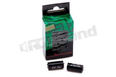 52-NP47 condensatori elettrolitici 47 microfarad non polarizzati - 2pz Tecprecision