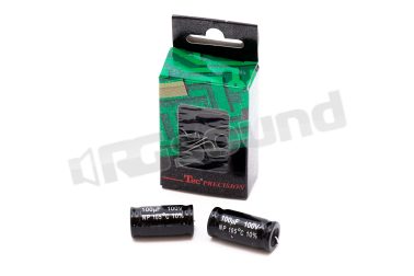 52-NP100 condensatori elettrolitici 100 microfarad non polarizzati - 2pz Tecprecision