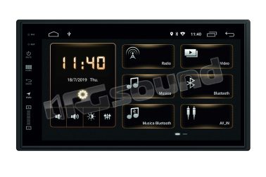 VM002D mediastation Android con monitor 6.95'', DAB+, navigazione con GoogleMaps o Waze Phonocar
