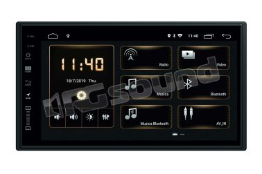 VM002E monitor 6.95'' con Mappa Europa per auto Phonocar