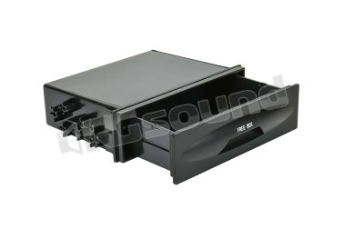 03297 cassettino portaoggetti universale apribile che trasforma il vano 2 DIN in ISO Phonocar