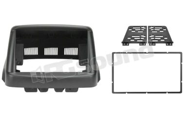 03759 mascherina e kit di fissaggio 2 Din su FIAT DOBLO Phonocar