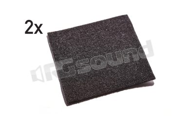 075961 tessuto traspirante 10x10 cm per lampade LED 2 pz. Phonocar