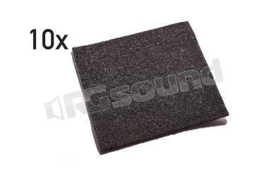 075962 tessuto traspirante 10x10 cm per lampade LED 10 pz. Phonocar