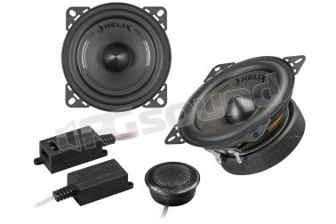 F 42C Kit altoparlanti a 2 vie con oofer 100 mm (4"), tweeter 20 mm e crossover dedicati Helix