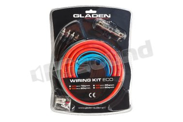 ECO WK 20 kit di cablaggi completo 4 AWG (20 mmq) Gladen