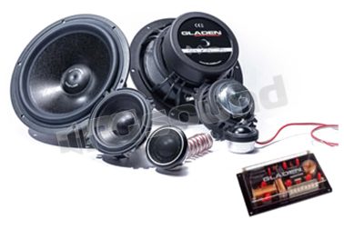 PRO 165|3 high-end semi-active 3-way speaker kit Gladen
