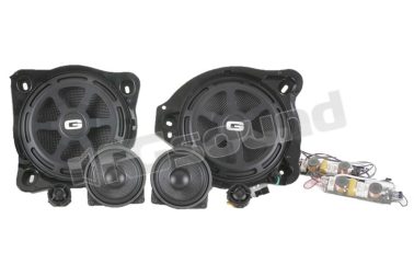 ONE 200.3 MB RD sistema a 3 vie Plug & Play semi attivo per MERCEDES C, E, GLC con guida a destra Gladen