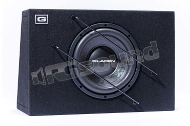 RSX 10Slim SB subwoofer RSX 10 SLIM in cassa chiusa 22 litri Gladen