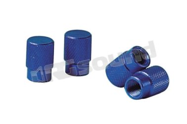 02501 Set 4 tappi coprivalvola in lega di alluminio Pilot