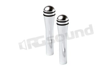 02510 Coppia leve chiusura portiere, lega di alluminio anodizzato, foro max &Oslash; 6 mm Pilot