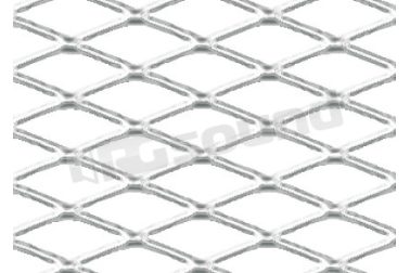04590 Racing Grill - Rombo medio 6x12 mm - 120x20 cm - Lucido Pilot