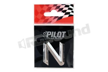 07074 Lettere, numeri e simboli adesivi - conf. 10 pz Pilot