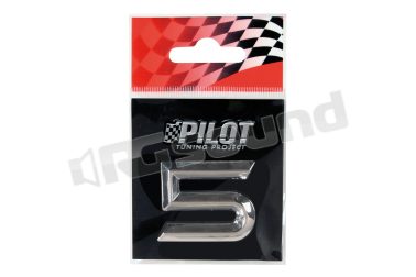 07092 Lettere, numeri e simboli adesivi - conf. 10 pz Pilot
